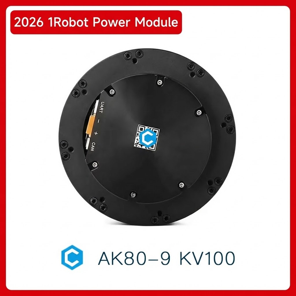 Ak80 9 Dynamic Actuator Robotics - Orijinal CubeMars AK80-9 Aktüatör Motoru KV100