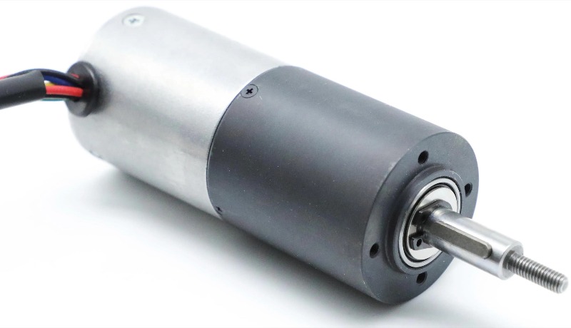 Bldc Planetary Gear Motor 48V High Torque - 36BLY01A-001AG76 Çim Biçme Makinesi Tekerleği için
