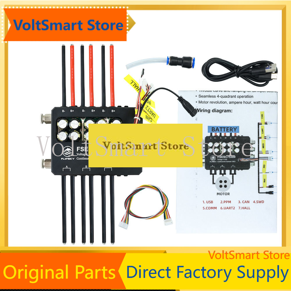 VoltSFlipsky Fsesc 75300 84v Y - Vesc 75300 High Current Esc incelemesi ve fiyatı