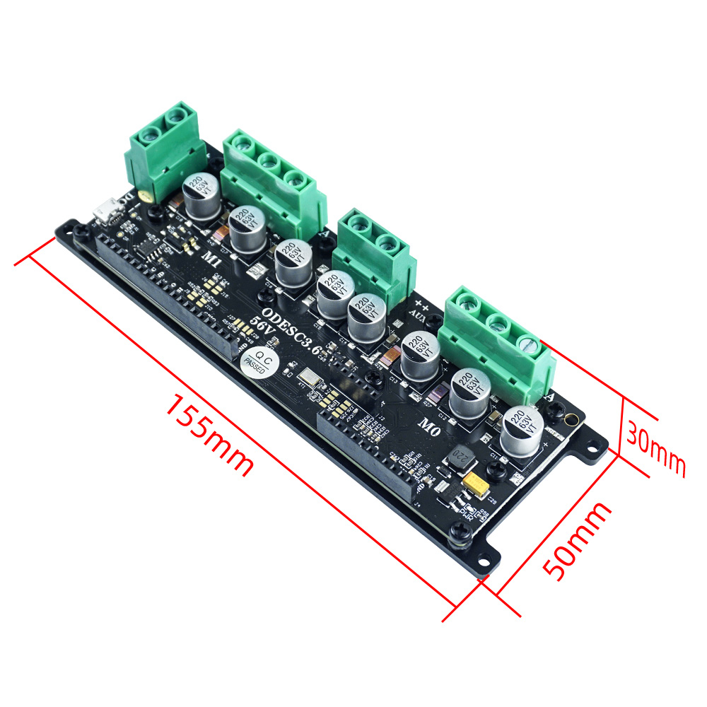ODESC3.6, ODrive tabanlı Yükse - Odrive Dual Brushless Motor Controller incelemesi ve fiyatı